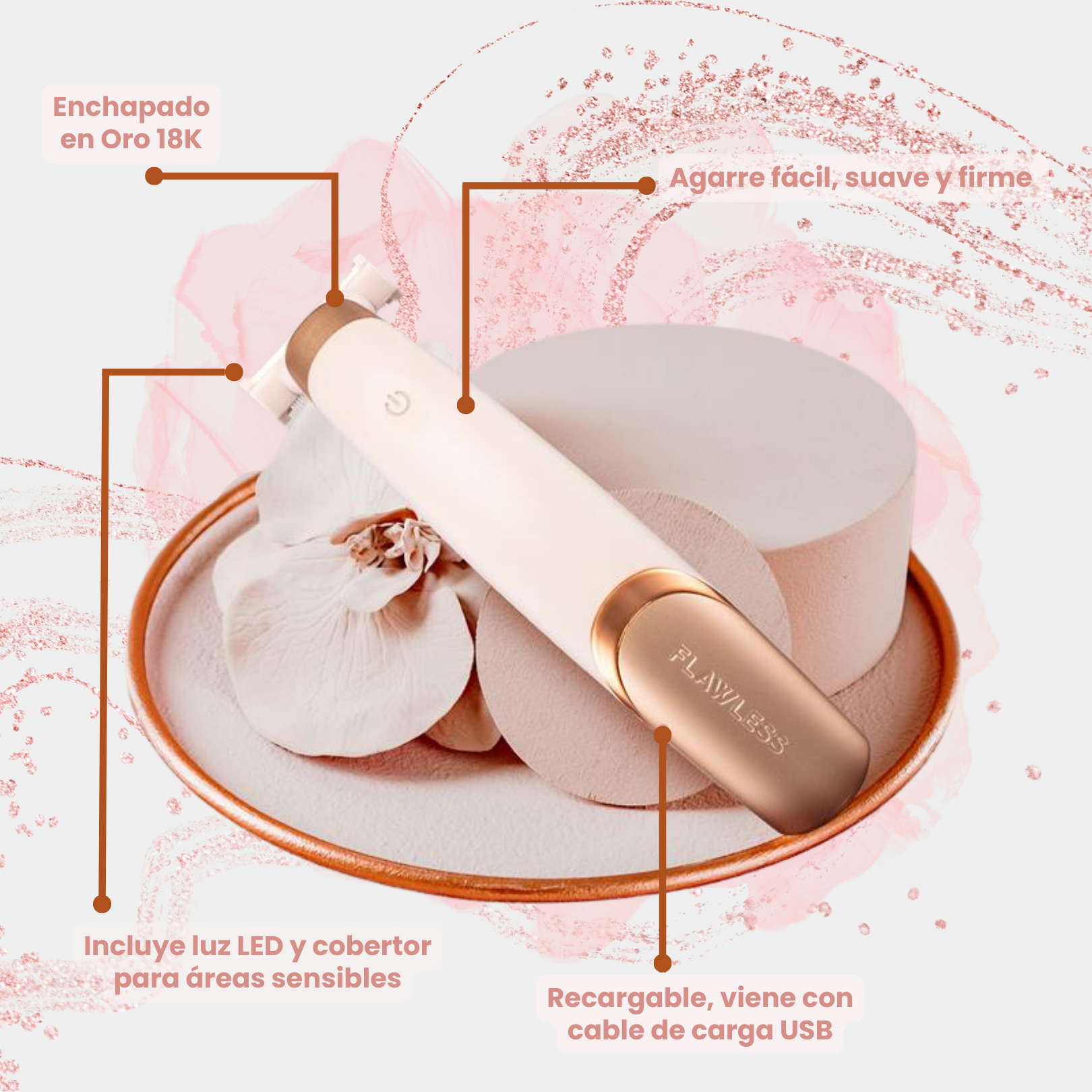 Depiladora - Flawless Nu Razor