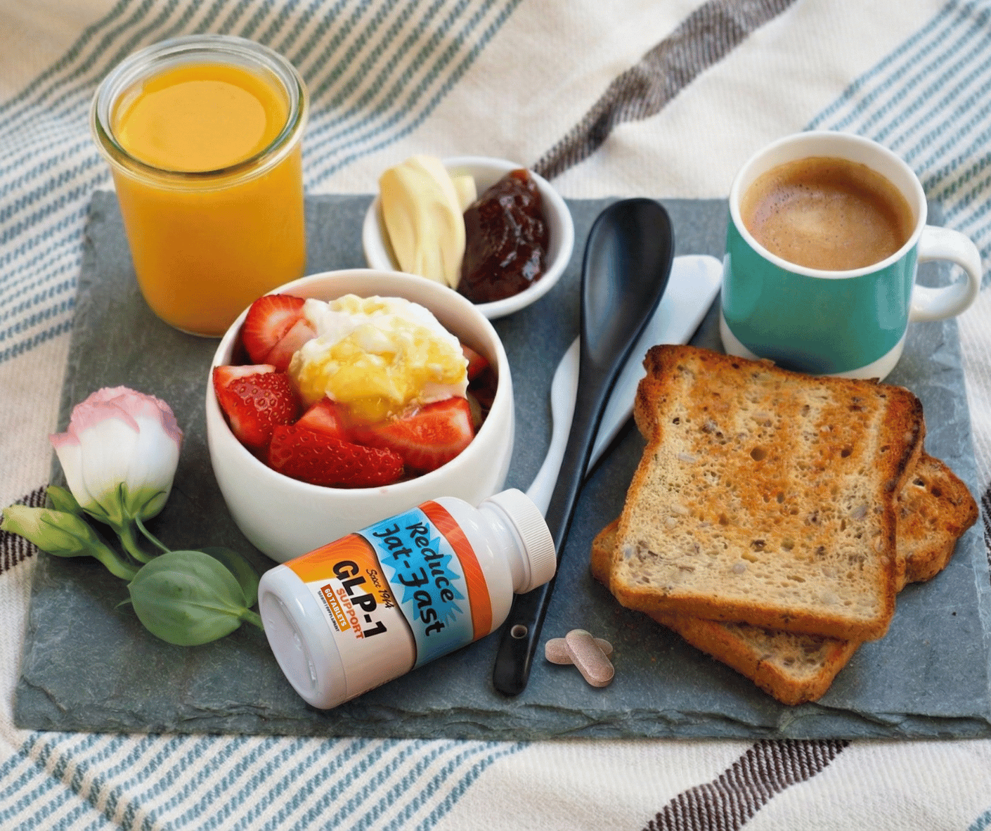 Desayuno saludable y reduce fat fast