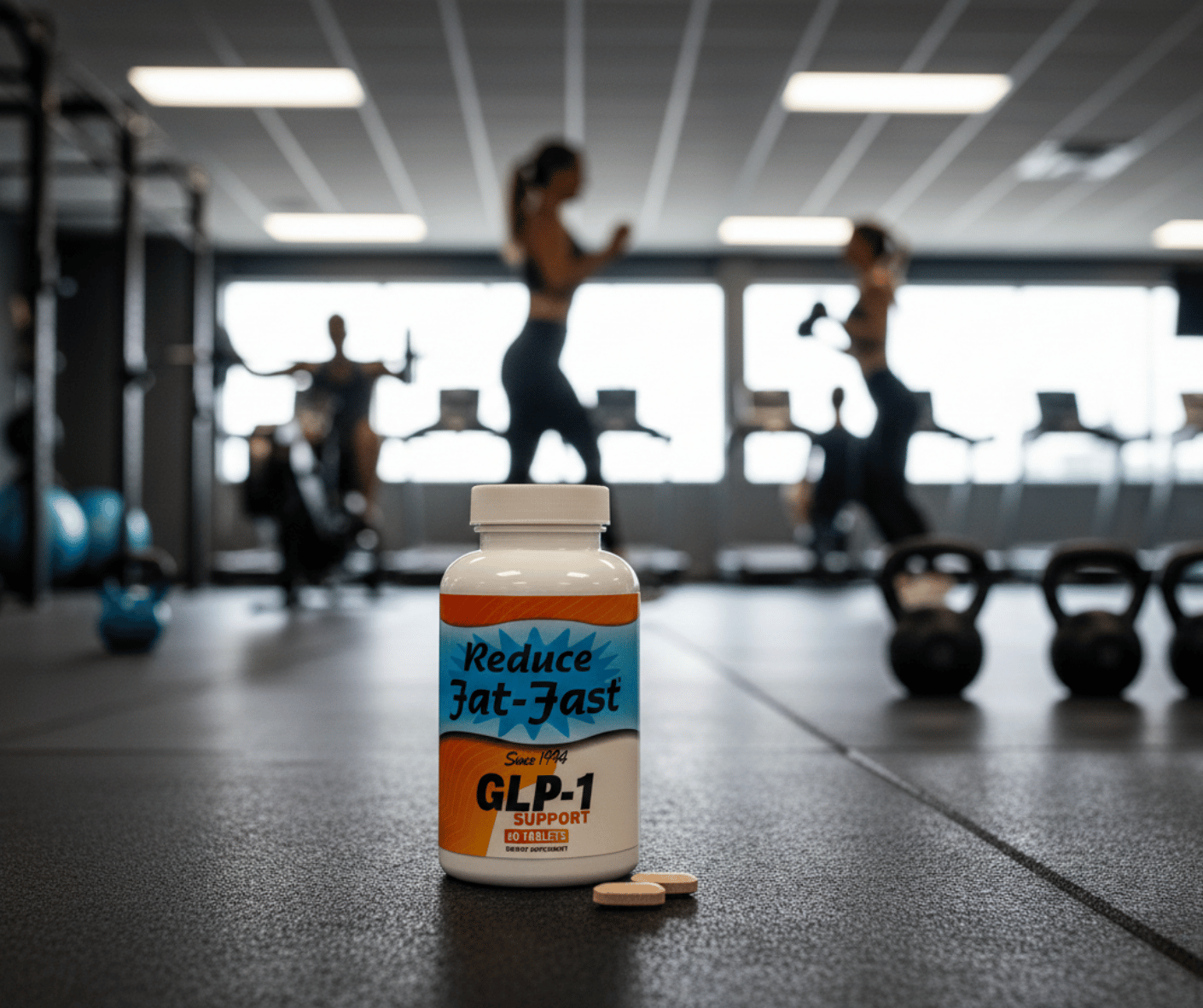 Suplemento Reduce Fat Fast para pérdida de peso en el gimnasio