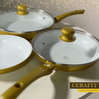 Juego de Sartenes Cerafit Gold